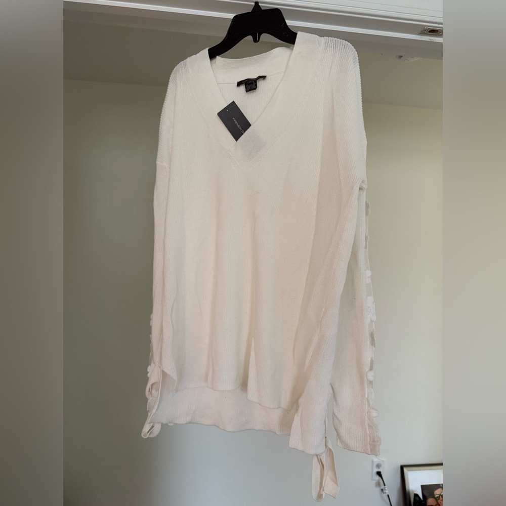 NWT - French Connection - Caballo Lace Knit Sweater - Size Small - Picture 3 of 10